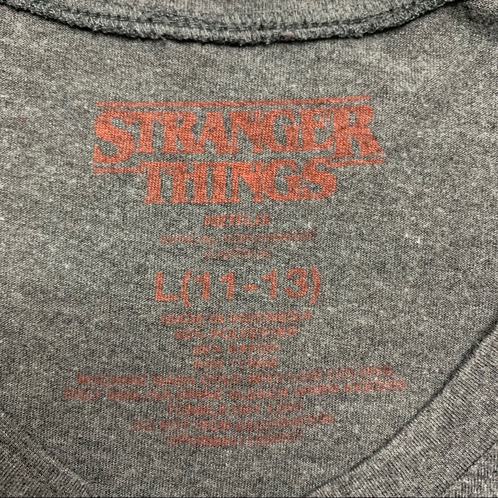 Stranger Things Polyester Graphic Tee - Picture 4 of 8